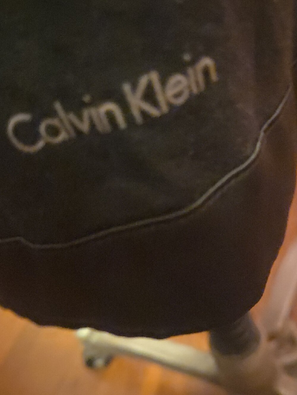 Calvin Klein Black Logo Cap - Picture 2 of 3